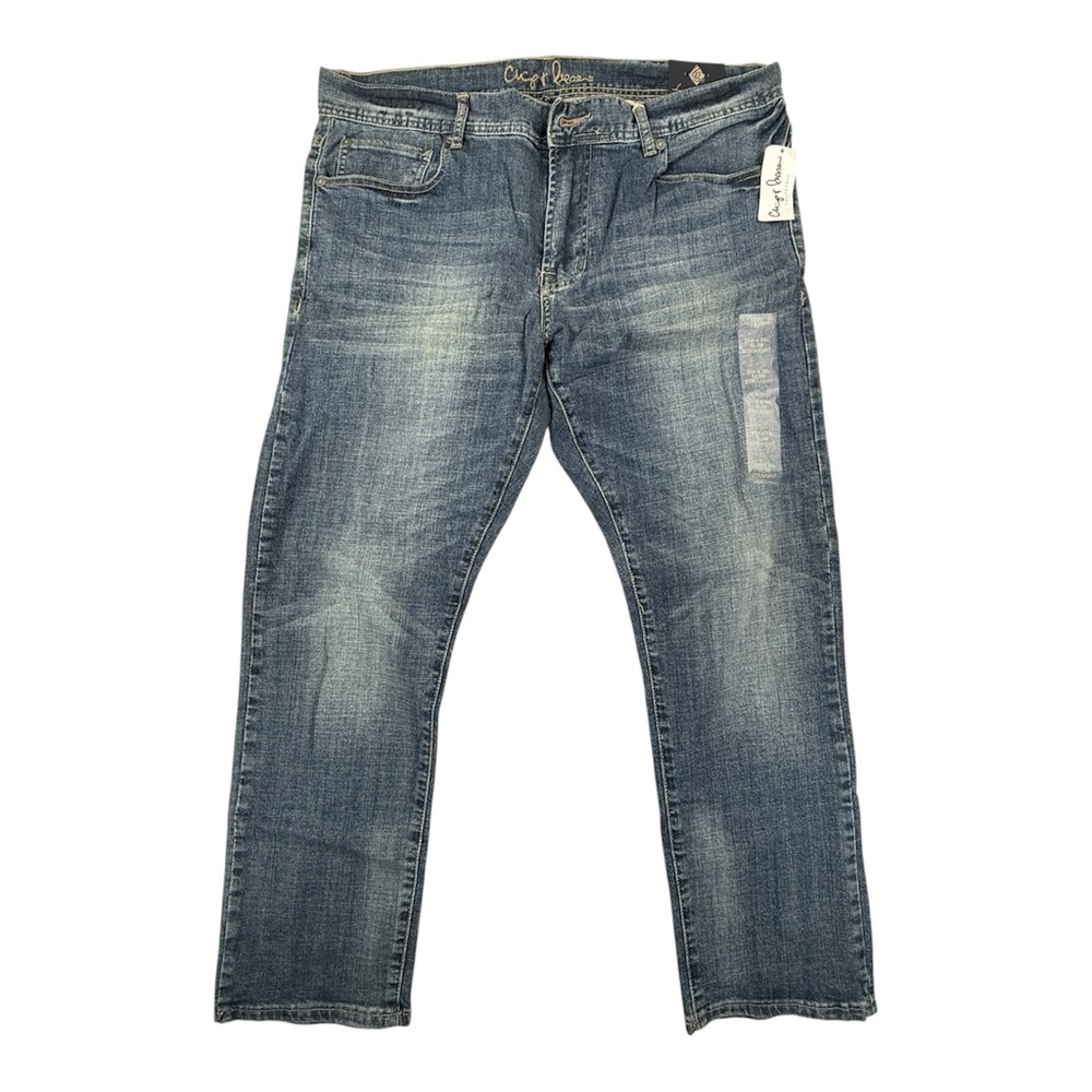 Chip & Pepper 36x30 Ike Slim Straight Blue Denim Men's Jeans NWT Slimming